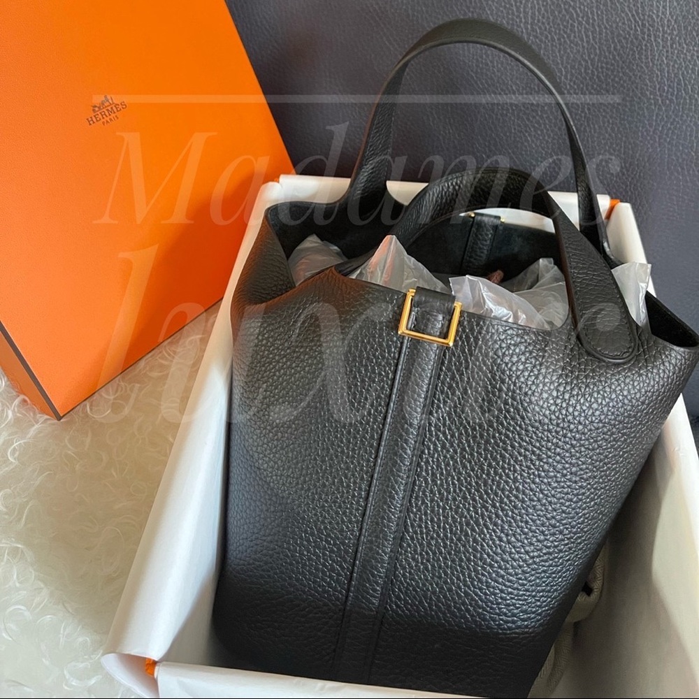 ❌SOLD ❌Hermes Picotin 18 Gold Hardware Noir